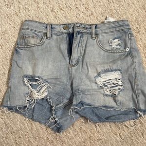 Garage Mom Shorts, Light Wash, Size: 5